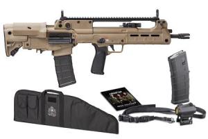 SPRINGFIELD Hellion Bullpup FDE 5.56mm Gear Up Rifle Package with Extra Mag, Vortex Optic, Sling, Voucher, Case