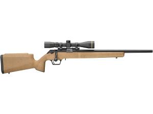 Springfield Armory 2020 RF Target Bolt Action Rimfire Rifle 22 Long Rifle 20" Barrel Matte Blued and Coyote/Black Precision With Scope