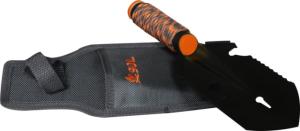 Survive Outdoors Longer Stoke Shovel, Black/Orange, 0140-1033