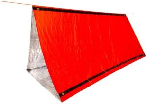 Survive Outdoors Longer Emergency Tent, Orange, 0140-1226