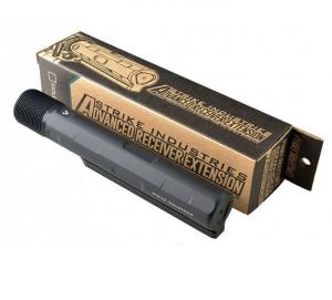 Strike Industries Advanced Receiver Extension Black 7075-T6