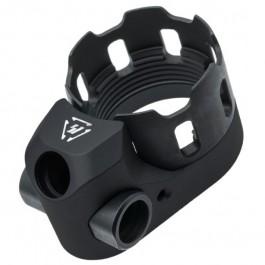 Strike Industries AR-15 / AR-10 Tribus Enhanced Castle Nut & Extended End Plate Version 2 - Black