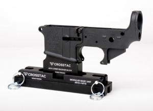 Crosstac AR-15 Modular Maintenance Block Kit w/ AR10/AR15 Receiver Blocks, Black, 135215