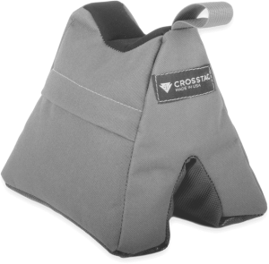 Crosstac Ultralight Saddle Bag Shooting Rest, 1000-D Cordura, Wolf Grey, 110060-GRY-UL