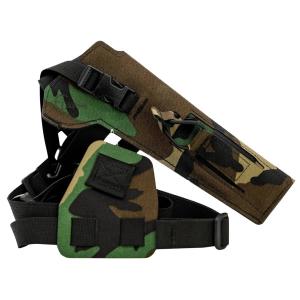 Cole-tac VW206 Varmint Wrangler Pistol Holder Chest M81 Woodland Left Hand 184977