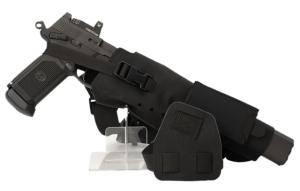 Cole-tac VWX101 Varmint Wrangler XL Pistol Holder Chest Black Right Hand 185096