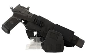 Cole-tac VWX102 Varmint Wrangler XL Pistol Holder Chest Black Left Hand 185097