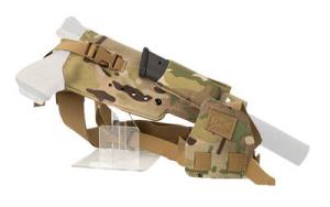 Cole-tac VWX107 Varmint Wrangler XL Pistol Holder Chest Multi-Cam Right Hand 185102