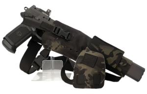 Cole-tac VWX110 Varmint Wrangler XL Pistol Holder Chest MultiCam Black Left Hand 185105