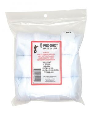 Pro-Shot Cotton Flannel Patches 2-500