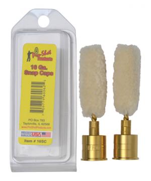Pro-Shot Wool Mop Brass Snap Caps 16SC