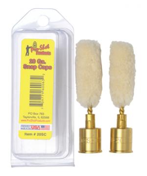 Pro-Shot Wool Mop Brass Snap Caps 20SC