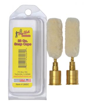 Pro-Shot Wool Mop Brass Snap Caps 28SC