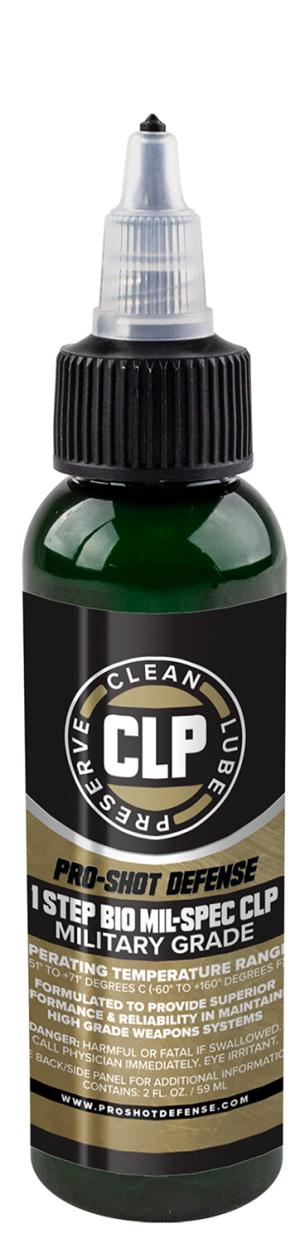 PRO-SHOT 1 Step BIO Mil-Spec CLP (2oz. Bottle)
