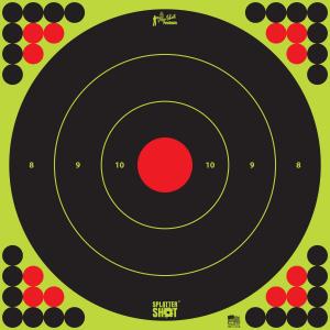 Pro-Shot LONGRANGE17.25-5PK 17.25" SPLT BULLSEYE