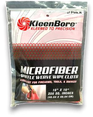 KleenBore Waffle Weave Microfiber Cloths, 16X16, 2020139