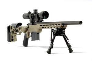 MDT LSS-XL Gen2 Chassis System, Carbine Stock, Ruger American, Short Action, Right Hand, FDE, 103248-FDE