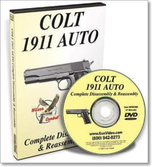 Gun Video DVD - Complete 1911 Auto Pistol Disassembly/Reassembly P0019D