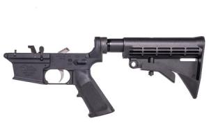 ANDERSON MANUFACTURING AM-9 9mm Complete Lower Assembly with Grip and Stock