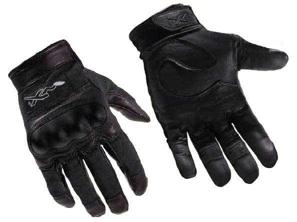 Wiley X USA Combat Assault Gloves, Black, Large, U230LA