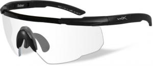 Wiley X Saber Advanced Sunglasses - Clear Lens / Matte Black Frame, 303