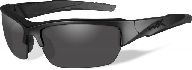 Wiley X WX Valor Sunglasses - Polarized Smoke Grey / Matte Black Frame, CHVAL08