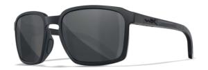 Wiley X WX Alfa Sunglasses, Matte Black Frame, Smoke Grey Lens, Medium/Large, AC6ALF02