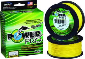 Power Pro Spectra Braided Fishing Line 15lb 300yd Hi-Vis Yellow, 21100150300Y
