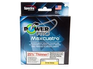 PWR PRO MAXCUATRO 65LB 1500YDS YEL UPC: 712649214426