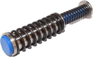 Centennial Defense Systems Stainless Steel Guide Rod Assembly for Glock 43,43X,48, Blue, 15lb Spring, 14466