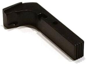 Centennial Defense Systems Extended Mag Release for Gen 1-3 9mm, .40S&W, .357SIG Glock, Serrated, Black, 20349