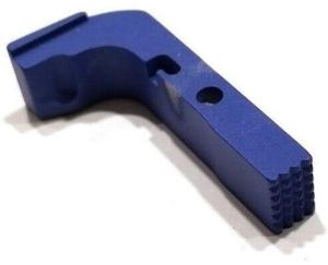 Centennial Defense Systems Extended Mag Release for Gen 1-3 10mm, .45ACP Glock, Stippled, Blue, 20395