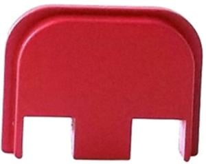 Centennial Defense Systems Rear Slide Cover Plate for Glock 43/43X/48, Red, Aluminum, 30168
