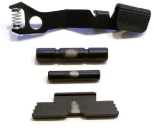 Centennial Defense Systems Extended Control Kit for Glock 42/43, 2 Pins, Black, 40406
