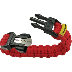 Outdoor Element KSBRL Kodiak Survival Red Bracelet