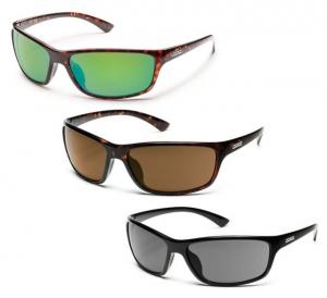 Suncloud Sentry Sunglasses-Black-Polarized Gray