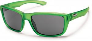 Suncloud Mayor Sunglasses-Tortoise-Polarized Green Mirror