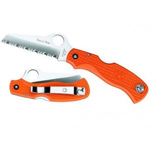 Spyderco Rescue Black FRN Spyder Edge