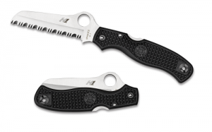 Spyderco Atlantic Salt SL/FS Black FRN