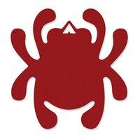 Spyderco Mirror Decal Bug Red