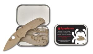Spyderco Wooden Kit Lil' Native - WDKIT2