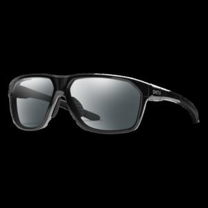 Smith Leadout PivLock Sunglasses, Black Frame, Photochromic Clear to Gray Lens, 20419880763KI