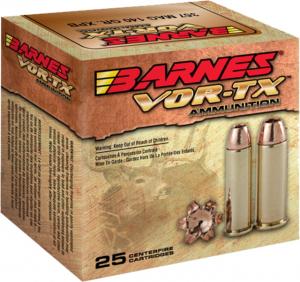 Barnes VOR-TX 9mm Luger, 115 Grain, XPB, Brass Cased Centerfire Handgun Hunting Ammo, 20 Rounds, 32005