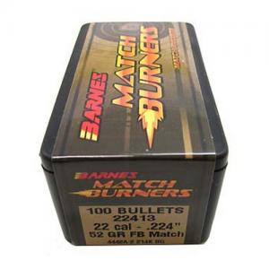 Barnes Bullets 22413 .224 52 FB Match 100