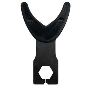 ARIZONA ARCHERY Pro Series Hex Cut Whale Tail Launcher .030" Black