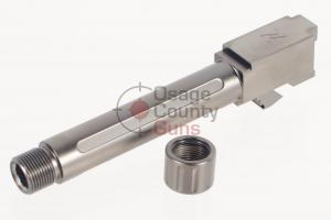 True Precision Glock 19 Threaded Barrel (Stealth Gray Finish)