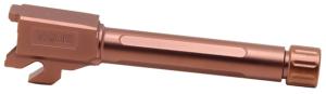 True Precision Threaded Barrel, P320 X-Compact, 9mm, 1-10 Twist, 1/2x28, 416R Stainless Steel, Copper, Sub-Compact, TP-P32XCB-XTC
