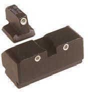 Trijicon Night Sight Set, Green Front/Rear - Desert Eagle .50 Caliber DE01