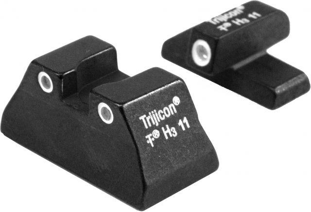 Trijicon 3 Dot Night Sight Set, Green Front & Rear - H&K USP Compact - HK08
