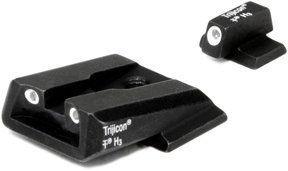 Trijicon SA37 Front & Rear Night Sight, S&W M&P Series, Green Front & Orange Rear, SA37O